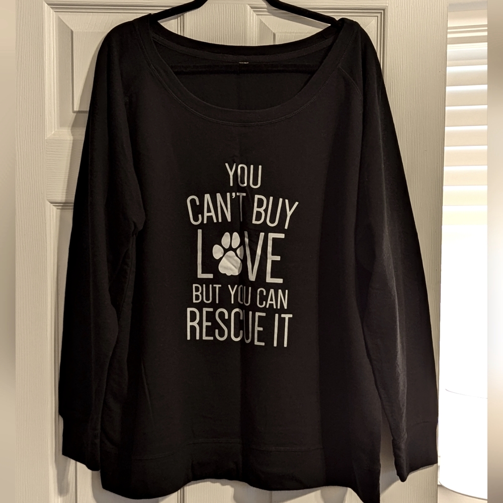 Black and White Sweatshirt size XXXL